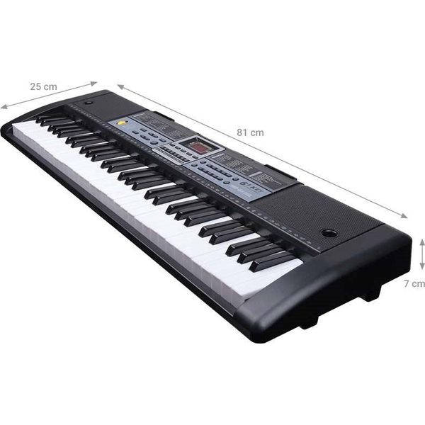 Mq 6136L - Keyboard With Microphone For Learning To Play Designed For Children-image