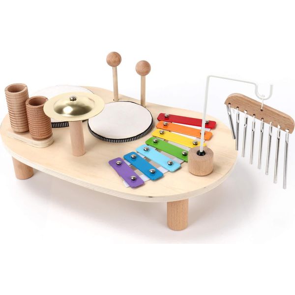 Rebecca Mobili Play Strumenti Musicali Per Bambini Yaya Da 3 Anni Legno Multicolore 8X39X23-image