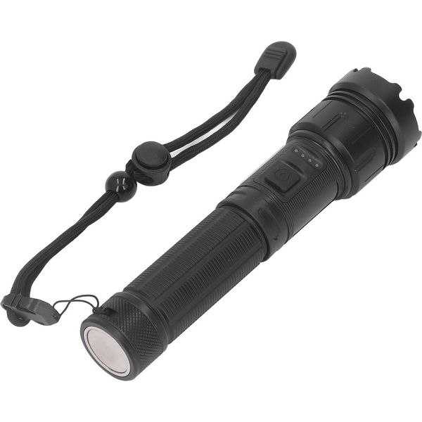 Torcia Led, Luci Flash Potenti, Torcia Led Zoom, Torcia Led Ricaricabile, Torcia Super Luminosa, Torcia Palmare-image