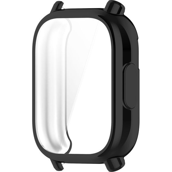 Inf Custodia In Tpu Nero Galvanizzato Per Redmi Watch 5 Active-image