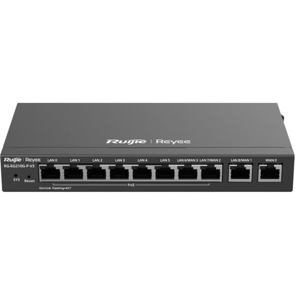 Router Reyee Poe Cloud Managed 8X Poe+ RJ45 Ge 2X RJ45 Ge-image