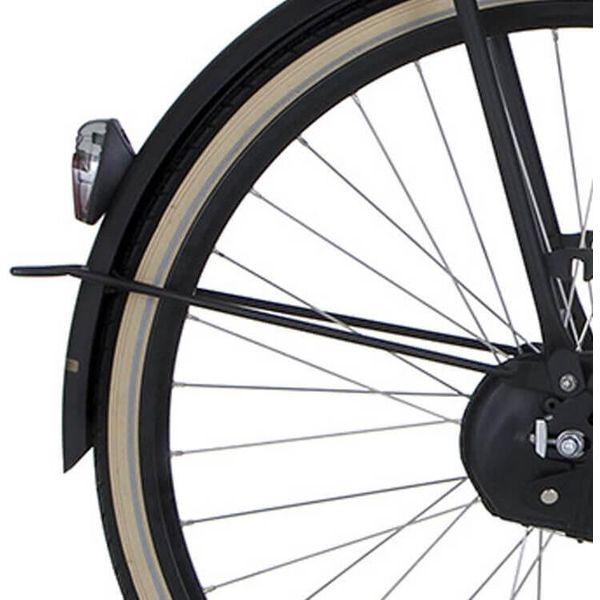 Asta Parafango Posteriore Cortina 28 U4 Jet Black Matt-image