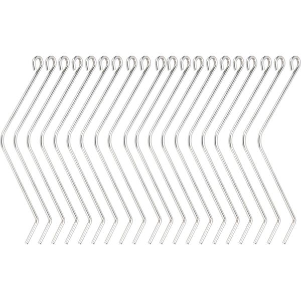 20 Connettori Per Alveare In Acciaio Inox, Supporto Per Filo Piegato Per Strumenti Di Legno Per L'apicoltura-image