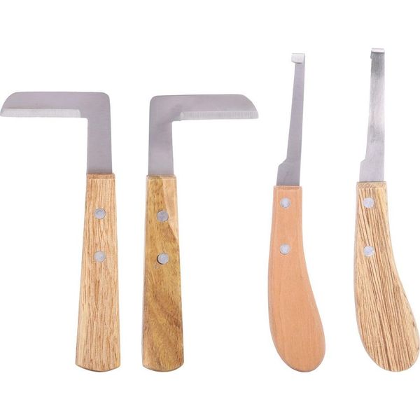 Coltello Per Zoccoli Con Lama Diritta Per Mancini E Destrorsi, Strumento Di Rifinitura Per Bovini E Cavalli-image