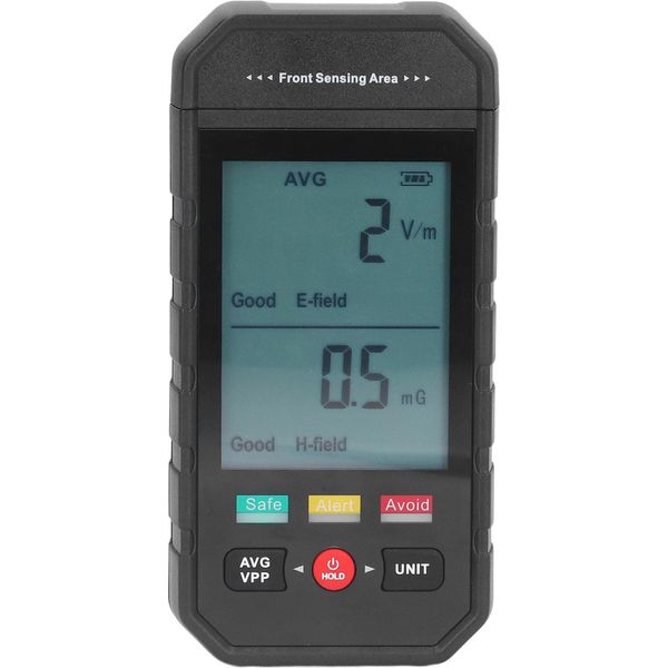 Tester Di Radiazioni Elettromagnetiche, Rilevatore Digitale Lcd Emf Per Ispezioni Emf Domestiche, Ufficio, Esterno, Caccia Ai Fantasmi-image