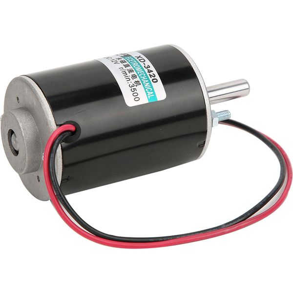 XD?3420 30W Motore Dc A Magnete Permanente Ad Alta Velocità Cw/Ccw (12V 3500RPM)-image