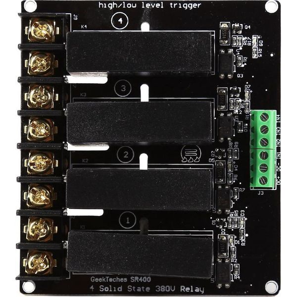 Relè Automatico A Semiconduttore Da 380 V, Interruttore Da 8 A Per L'automazione Industriale, Regolatore Di Temperatura Termostatico Di Processo-image