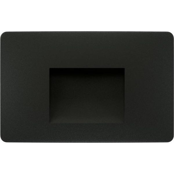 Beneito & Faure - Luce Da Incasso Segnapasso Led Mis Sq Wall 3W - Segnapasso Da Parete Squadrato IP65 Switch 2700K/3200K/4000K - Nero-image