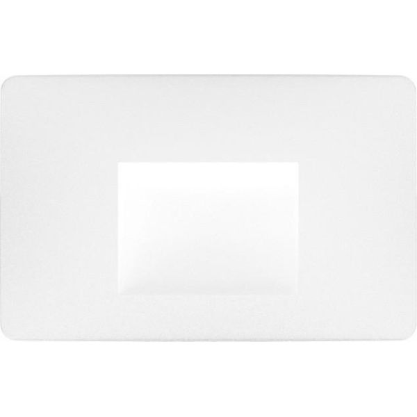 Beneito & Faure - Luce Da Incasso Segnapasso Led Mis Sq Wall 3W - Segnapasso Da Parete Squadrato IP65 Switch 2700K/3200K/4000K - Bianco-image