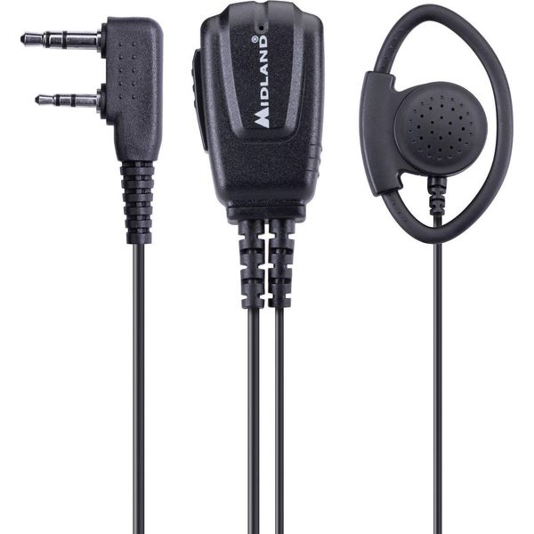 Midland MA24-LK Microfono 2Pin Kenwood-image