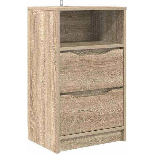 Syfax™ Comodino Rovere Sonoma 40 X 30 X 467 Cm Legno Multistrato-image