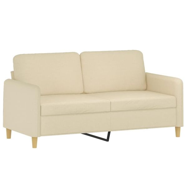 Syfax™ Divano A 2 Posti Crema 140 Cm In Tessuto-image