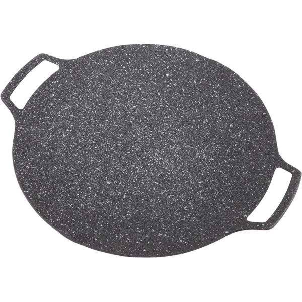 Coreano Bbq Piastra Barbecue Grill Non Stick Circolare Padella Per Casa All'aperto Stufa Tipo Gas 33Cm-image
