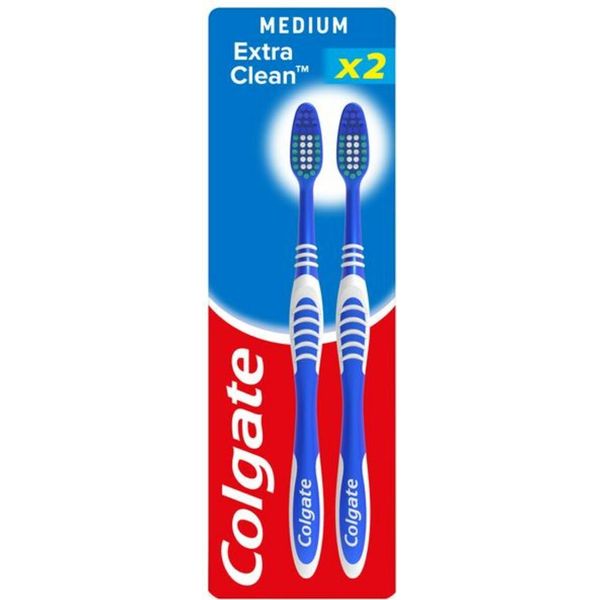 Spazzolini Colgate Extra Clean Duo Medium 2 Spazzolini - 1 Pezzo-image