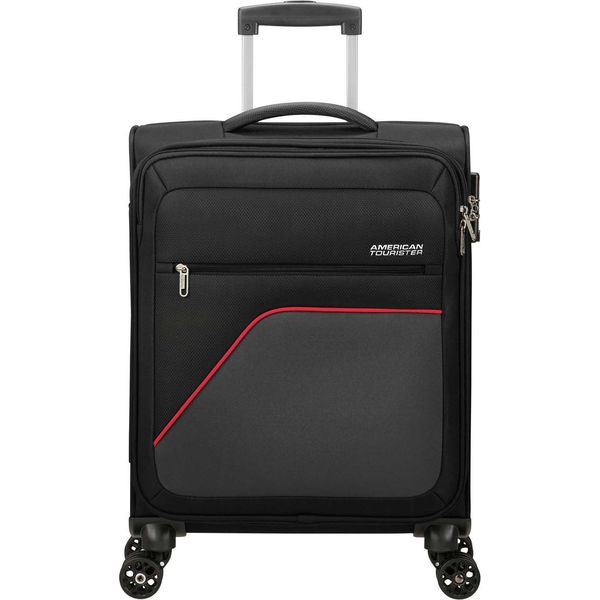 American Tourister Carrello Sky Surfer Spinner 55 / 20 Tsa Trolley Black / Red Nero-image