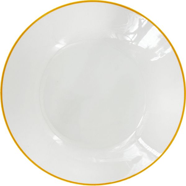 Piatto Fondo In Porcellana Linea Yellow, ø 20,5 Cm, Linea Gialla-image