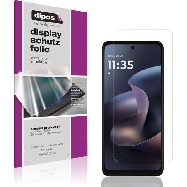 4X Pellicola Protettiva Per Motorola Moto G 2026 Protezione Schermo Claro Display Dipos-image