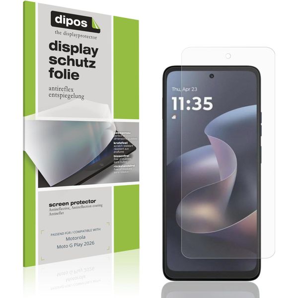 4X Pellicola Protettiva Per Motorola Moto G Play 2026 Protezione Schermo Antiriflesso Dipos-image