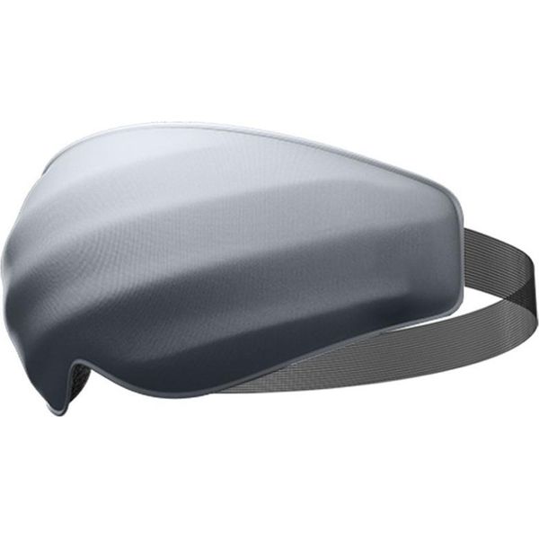 Inf Mascherina Notte Sagomata 3D - Blocca Luce Per Sonno Riposante Grigio-image