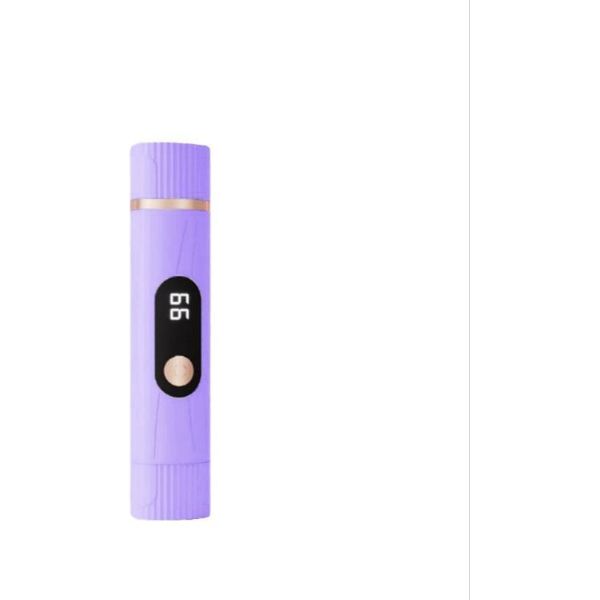 Inf Epilatore Elettrico Display Digitale - Rasoio 3D A Doppio Anello Flottante Viola-image