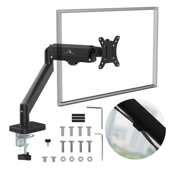 Molla A Gas Per Monitor Maclean 17"-32"" 2-10Kg Nero MC-133"-image