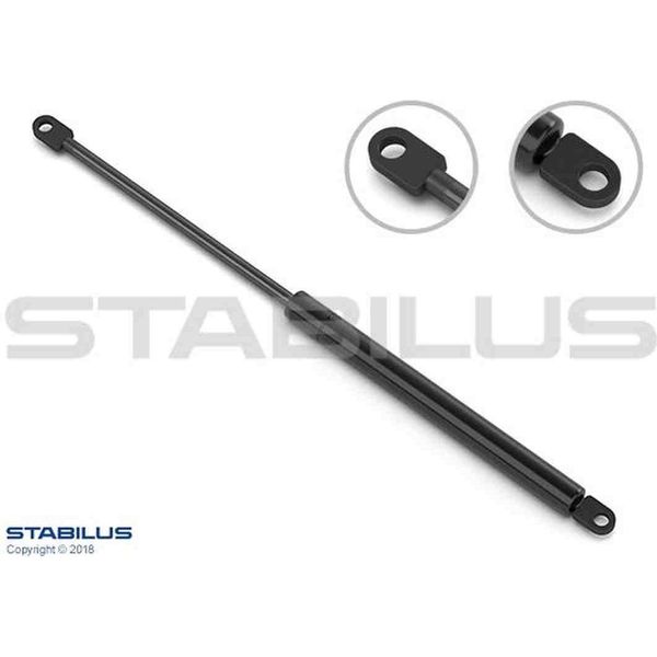 Cofano Con Molla A Gas 255,5Mm Stabilus LIFT-O-MAT Per Porsche 911 Targa-image