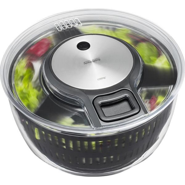 Gefu Accessori Da Cucina Speedwing 27 Cm Czarna WiróWka Suszarka Do SałAty Plastikowa, G28150-image