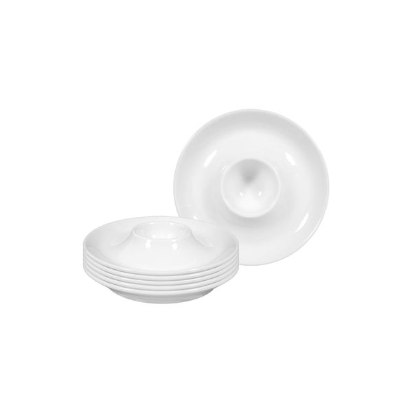 Seltmann Weiden Eierbecher Mit Ablage Rondo/Liane ø 12,5 Cm 6Er Set-image
