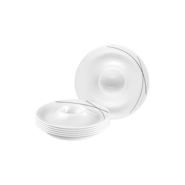 Seltmann Weiden Eierbecher Mit Ablage Trio Highline ø 12,5 Cm 6Er Set-image