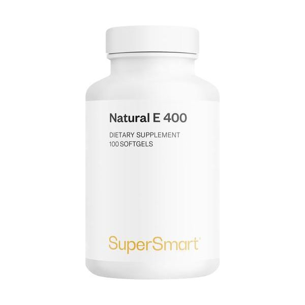 Supersmart Natural E 400 Dietary Supplement - 100 Softgels-image