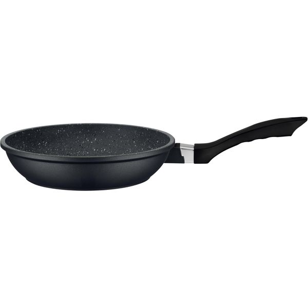 Bratpfanne Gsw "Gourmet Granit", Schwarz (Schwarz, Graphit), H:4,5Cm Ø:20Cm, Pfannen, Bratpfanne, Mit Vitaflon Granit Antihaft-Versiegelung, Induktion-image