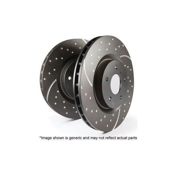 2X Disco Freno Ebc Brakes GD1367 Anteriore Per Honda Civic Viii Hatchback (Fn Fk)-image