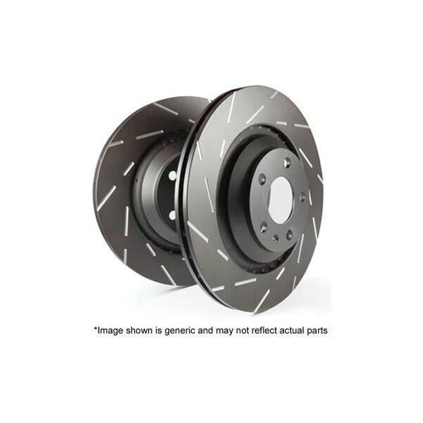 2X Disco Freno Ebc Brakes USR1524 Posteriore Per Bmw X5 (E70) X5 (F15 F85) 79Mm-image
