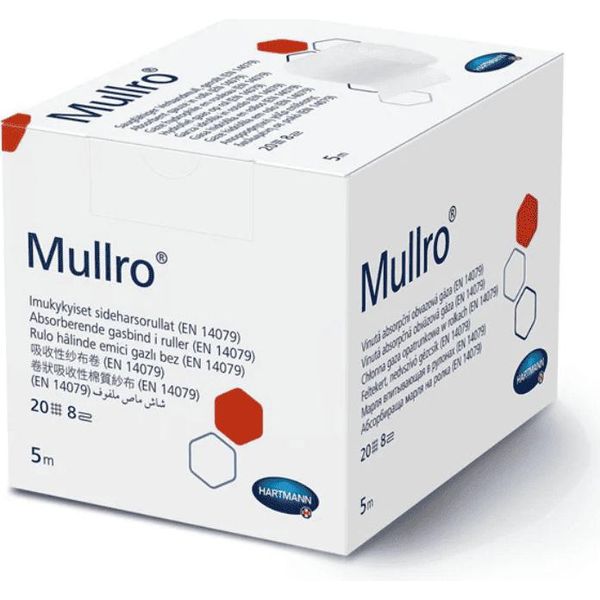 Hartmann Mullro®, Pratica Medicazione In Garza | Confezione (10 Pezzi)-image