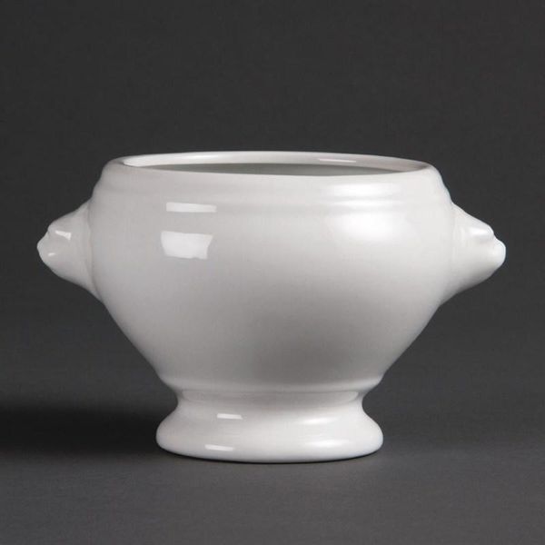 Olympia Whiteware Ciotole Per Zuppa Testa Di Leone 47,5Cl (6 Pezzi)-image
