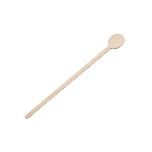 Fiesta Agitatori Da Cocktail In Legno Biodegradabili E Compostabili 15 Cm (100 Pezzi)-image