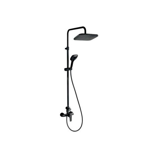 Sistema Doccia Con Miscelatore A Leva Novaservis Metalia 58 Nero SET071/58,5-image