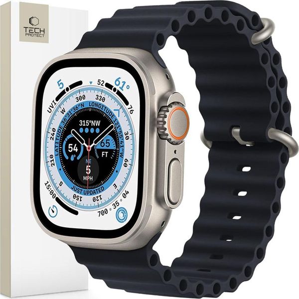Tech-Protect Watch Strap Iconband Pro Apple Watch 42/44/45/49Mm, Black-image