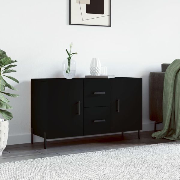 Maison Exclusive - Credenza Nera 100X36X60 Cm Materiale Ligneo-image