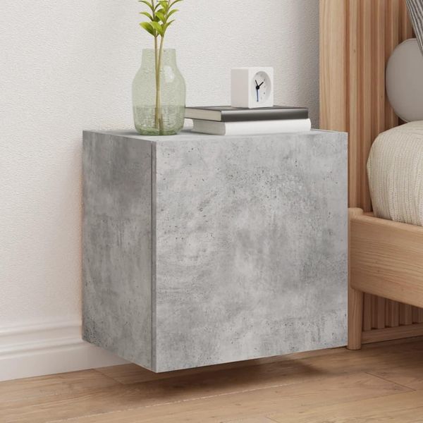 Maison Exclusive - Mobile Tv Grigio Cemento 40,5X30X40 Cm Materiale Ligneo-image