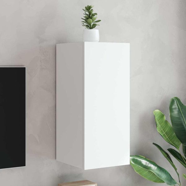 Maison Exclusive - Mobile Tv Con Luci Led Bianco 30,5X35X70 Cm-image