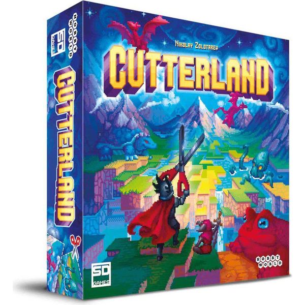 Sd Games Cutterland - Gioco Di Strategia Dai 10 Anni In Su, Gioco Da Tavolo Per 2 O 4 Giocatori-image