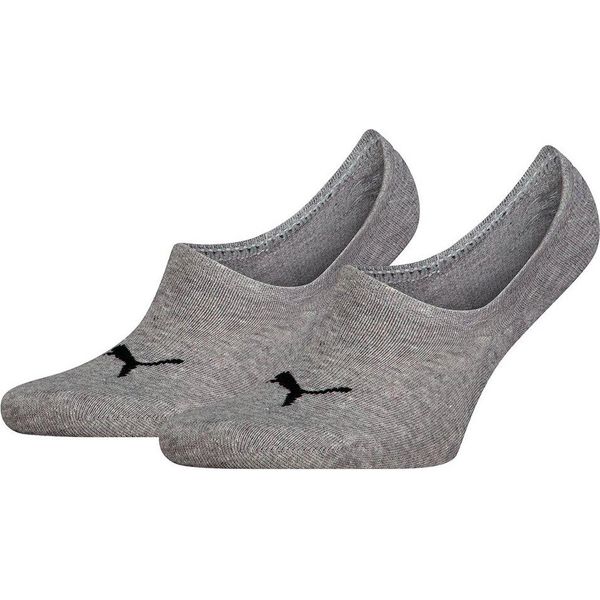 Puma Calze Invisibili A Taglio Alto 2 Unità Grigio Eu 39-42 Uomo Grigio Eu 39-42-image