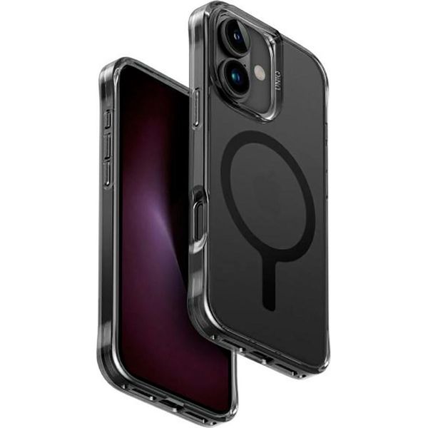 Uniq Etui Lifepro Xtreme Iphone 16 6.1 Magclick Ricarica Czarny/Frost Smoke-image