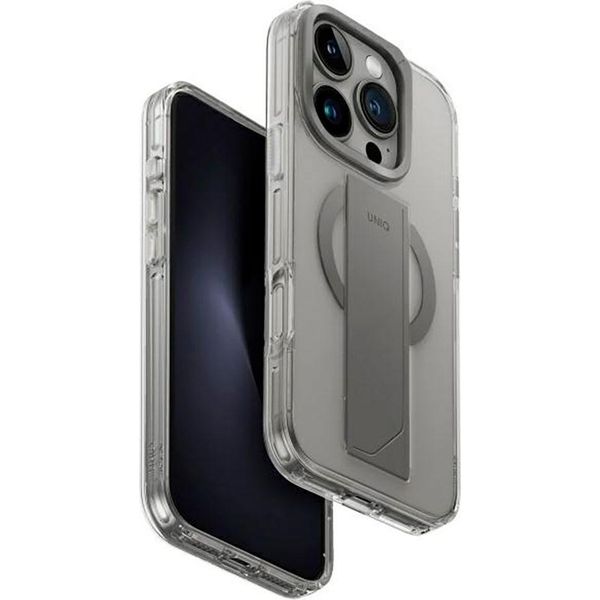Uniq Custodia Heldro Max Iphone 16 Pro 6.3 Magclick Ricarica Trasparente/Clear Lucent-image