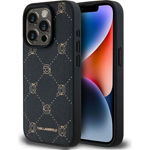 Karl Lagerfeld Klhmp15Xpgkhphk Iphone 15Pro Max 6,7 Czarny/Nero Magsafe Karl Head-image