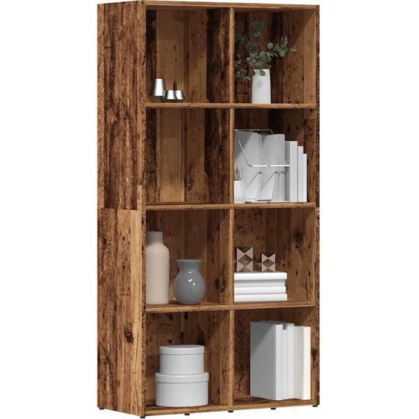 Maison Exclusive - Libreria Effetto Legno Antico 66X30X130 Cm Materiale Ligneo-image