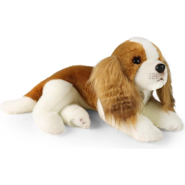 Rappa Peluche Cane Cavalier King Charles Spaniel 40 Cm ECO-FRIENDLY-image
