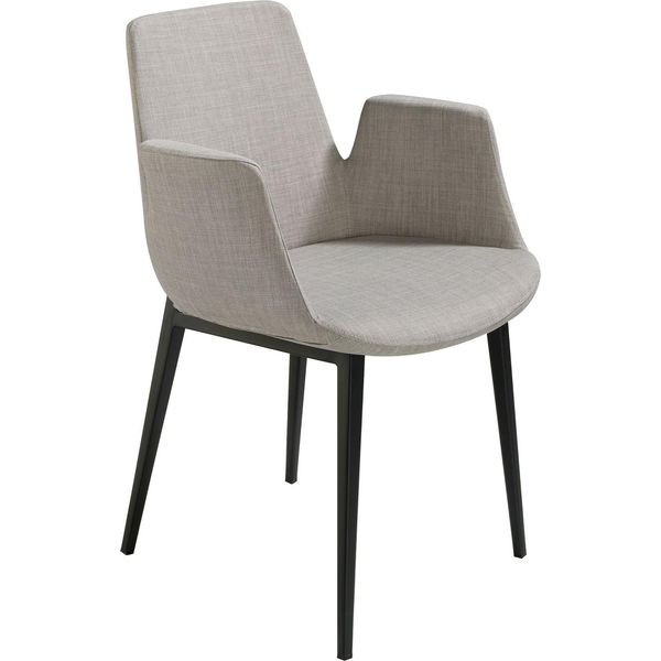 Sedia In Tessuto Grigio Angel Cerdá 4002-image