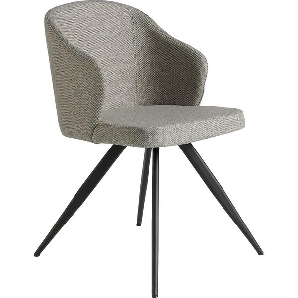 Sedia Angel Cerdá In Tessuto Grigio 4057-image